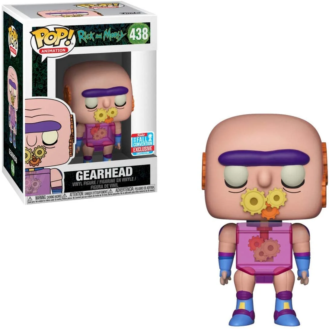 Figurka Rick And Morty Funko POP Gearhead 438 Exclusive Stan pudełka 8.5/10