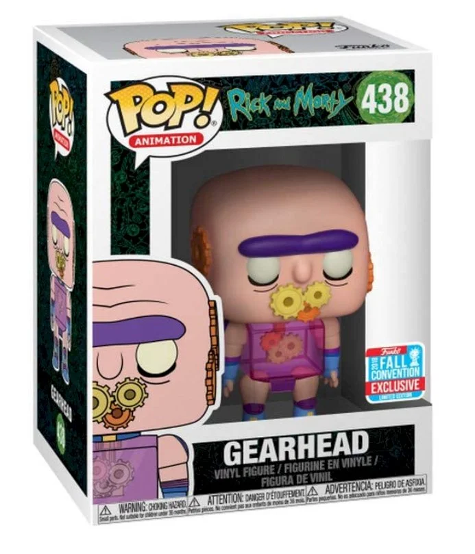 Figurka Rick And Morty Funko POP Gearhead 438 Exclusive Stan pudełka 8.5/10 – zdjęcie 3