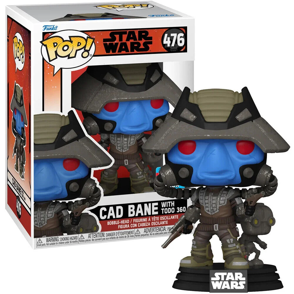 Figurka Funko POP Star Wars: Cad Bane with Todo 360 476