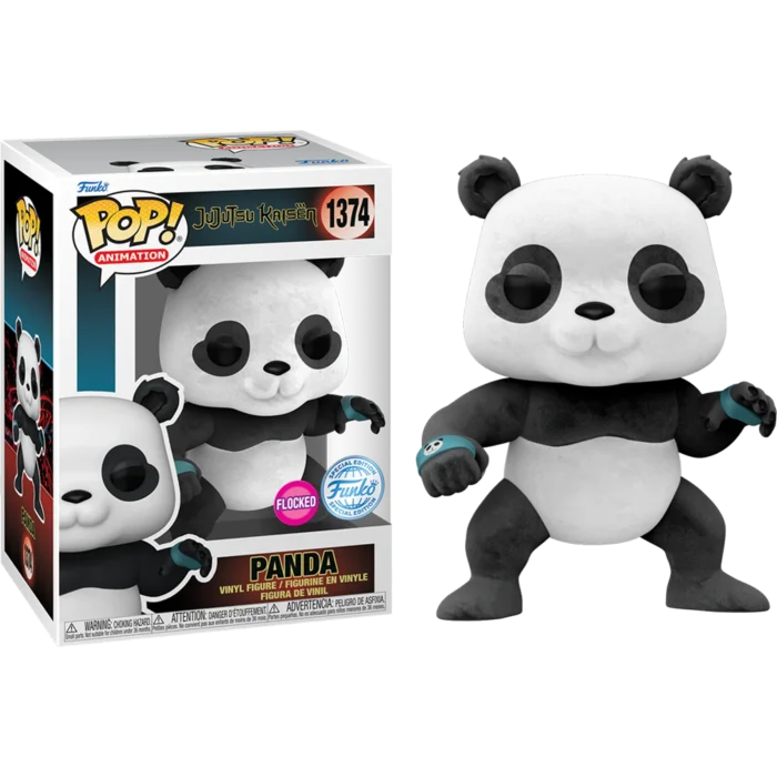 Figurka Funko POP Jujutsu Kaisen S2: Flocked Panda 1374 Special Edition