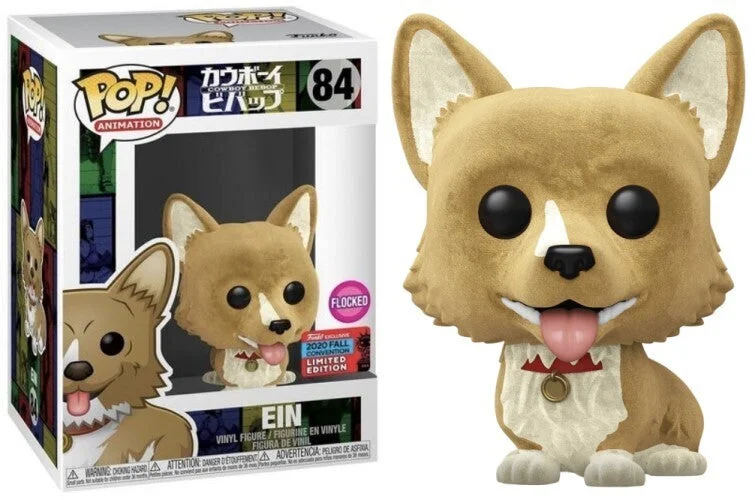 Figurka Funko Pop! Animation: Cowboy Bebop - Ein (Flocked)(2020 Fall Convention) #84