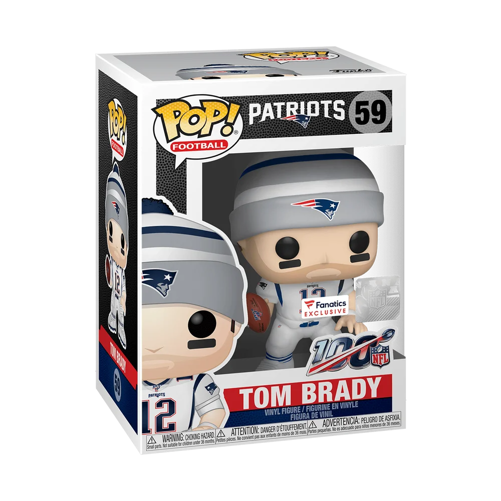 Funko POP! NFL NFL: Patriots - Tom Brady (White Jersey) 59 (Exclusive) *Na zamówienie