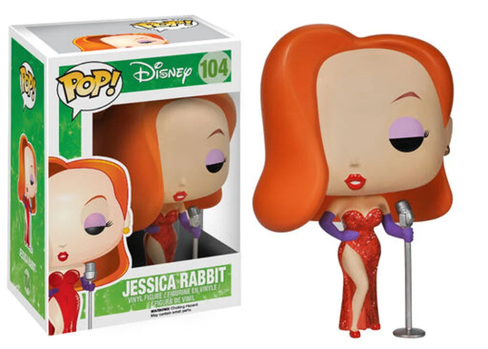 Funko POP! Who Framed Roger Rabbit? Roger Rabbit - Jessica Rabbit 104 *Na zamówienie