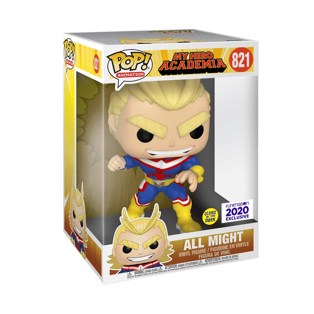 Funko POP! My Hero Academia Animation: MHA- 10" All Might(GW) 821 (Glow) *Na zamówienie