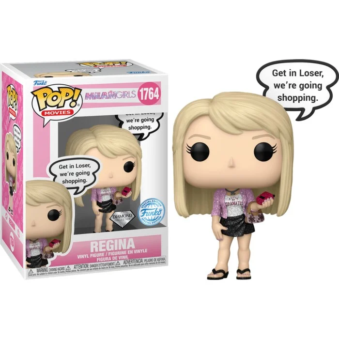 Funko POP! Mean Girls - Regina George (Get in Loser) Diamond Glitter Diamond Collection