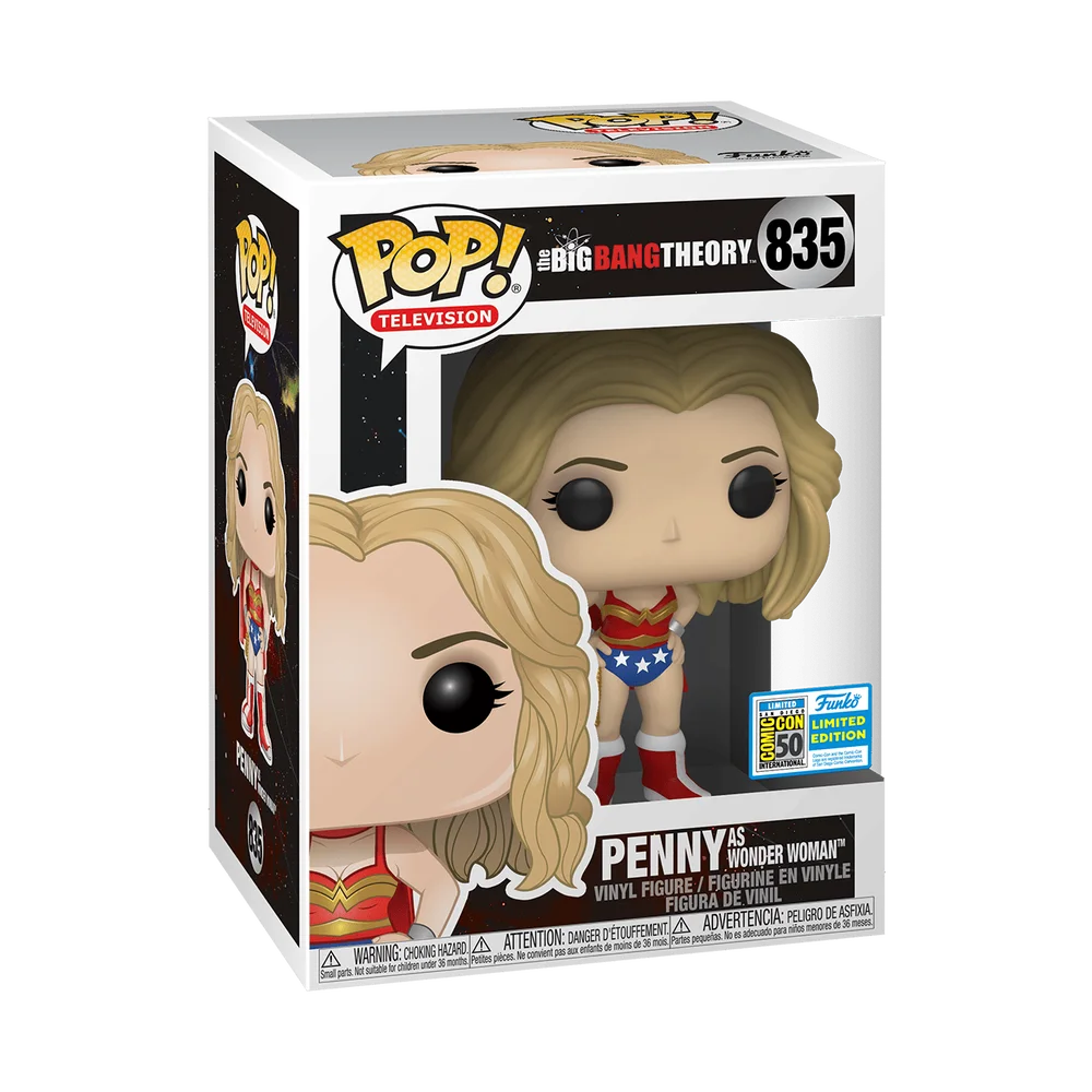 Funko POP! Big Bang Theory TV: Big Bang Theory - Penny as Wonder Woman (Justice League Halloween) 835 (Exclusive) *Na za