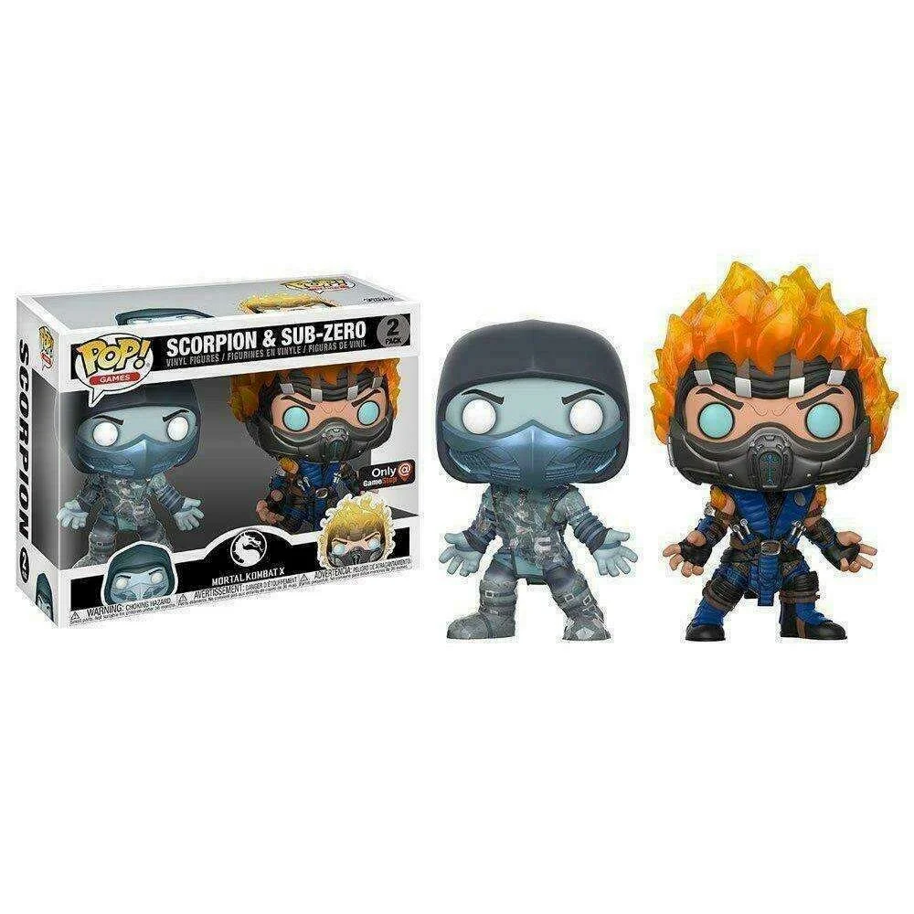 Figurka Funko POP Mortal Kombat: Scorpion & Sub-Zero 2 pack GameStop Exclusive
