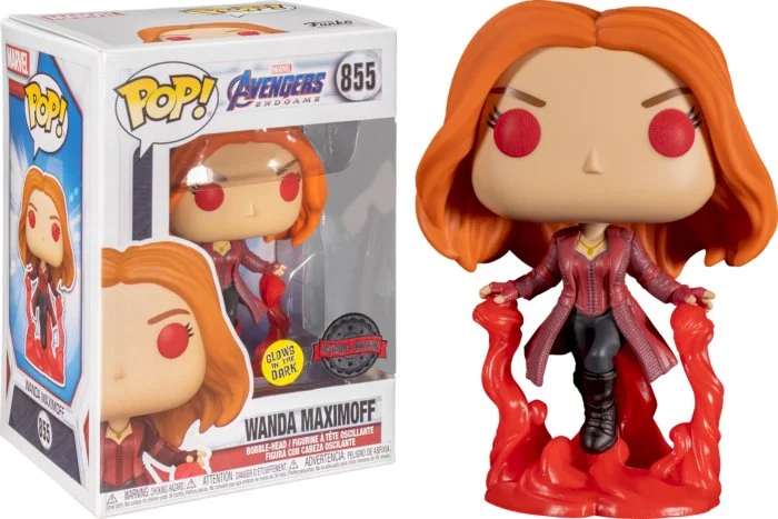 Figurka Funko POP! Avengers 4 Endgame - Wanda Maximoff Glow Special Edition #855