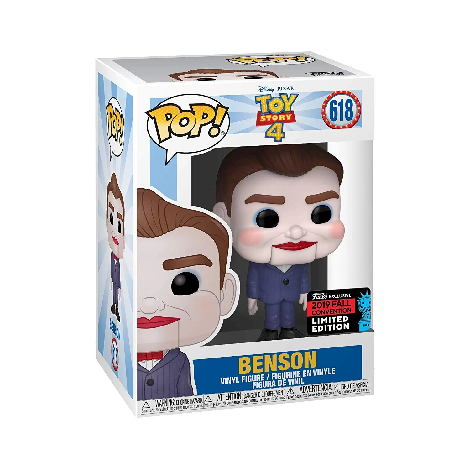 Figurka Toy Story 4: Funko POP Benson 618 Fall Convention Exclusive – zdjęcie 3