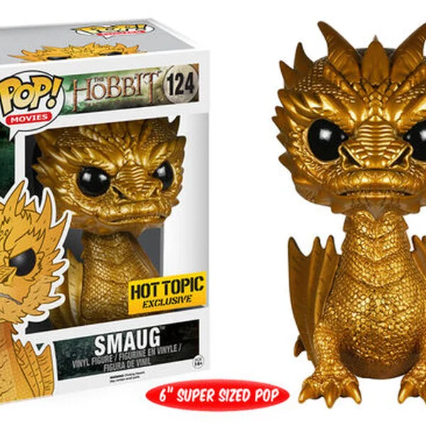 Funko POP! The Hobbit Hobbit 3 - 6" Smaug GOLD METALLIC 124 (Metallic) *Na zamówienie