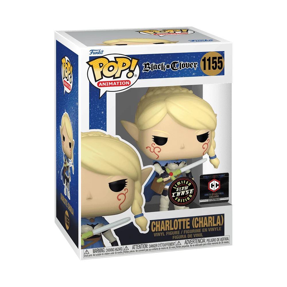Funko POP! Black Clover Charlotte (Charla) (Glows In The Dark) 1155 (Chase) *Na zamówienie