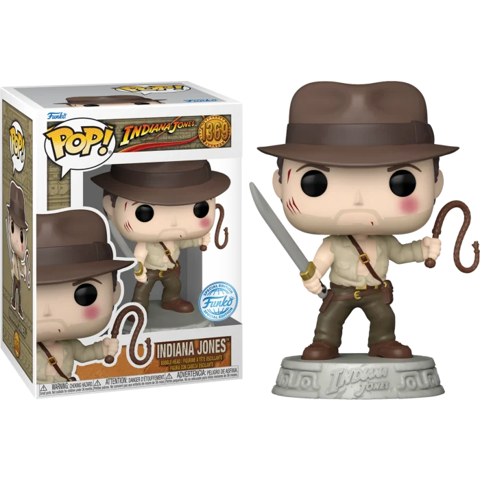 Figurka Funko POP Indiana Jones 1369 Special Edition *Uszkodzone pudełko*