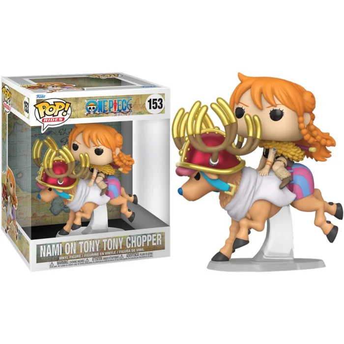 Funko POP! One Piece - Nami on Tony Tony Chopper Rides #153