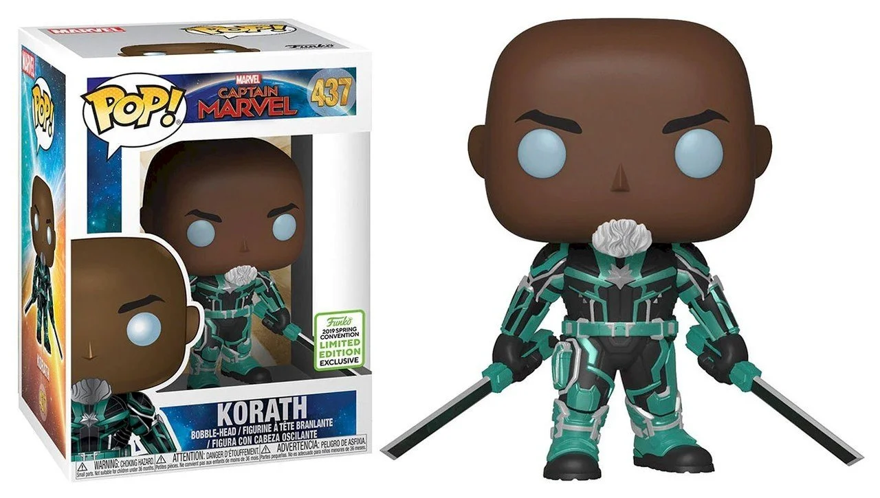 Figurka Captain Marvel: Funko POP Korath 437 Exc