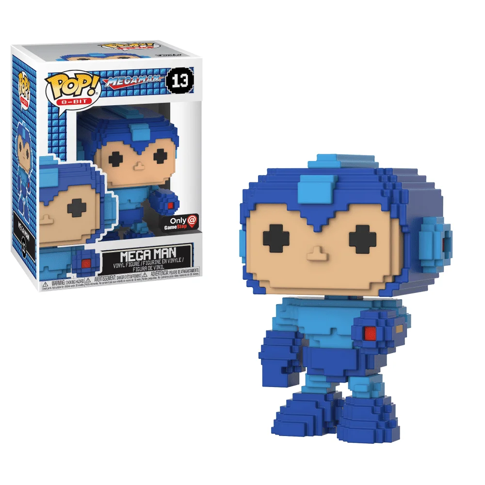 Funko POP! Mega Man Black Friday - 8 Bit POP: Megaman w/ Chase 13 (Chase) *Na zamówienie