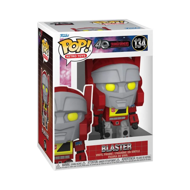 Figurka Funko POP! Retro Toys Transformers - Blaster #134