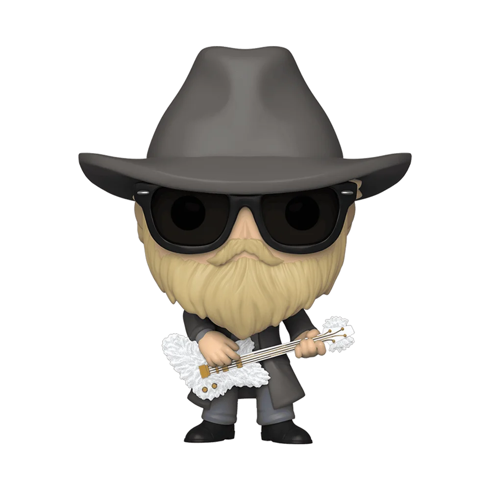Funko POP! ZZ Top Dusty Hill 165 (Flocked) *Na zamówienie