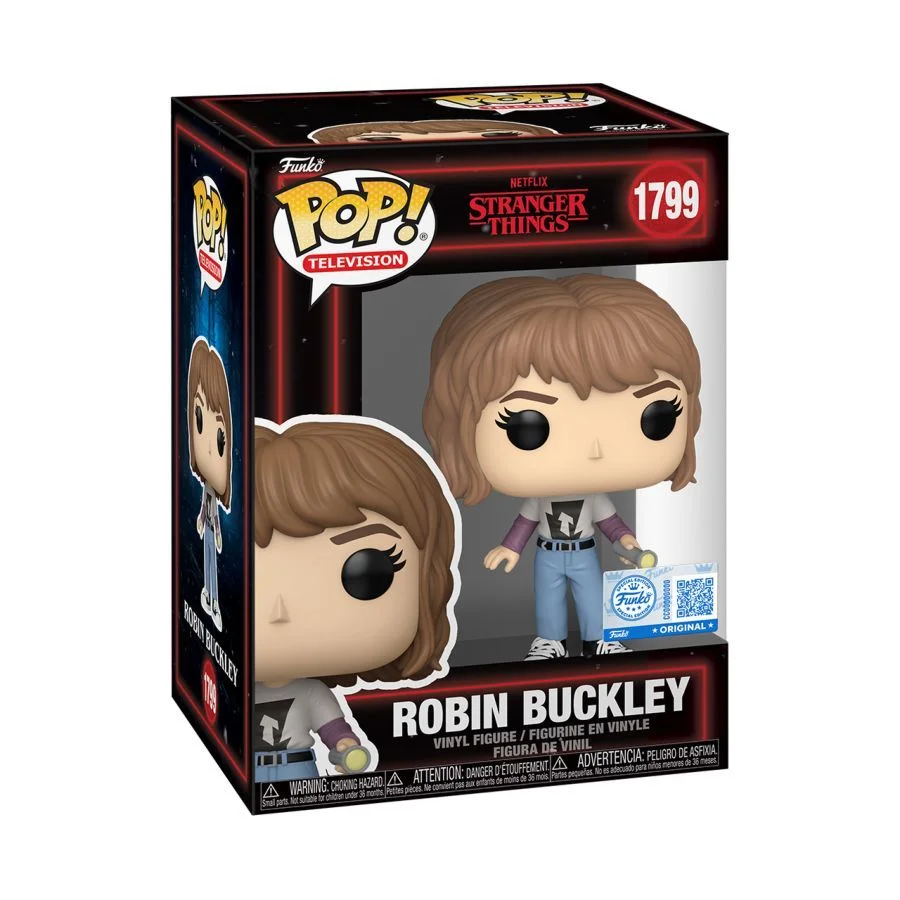 Funko POP! Stranger Things: Robin Buckley (with Flashlight) 1799 Special edition