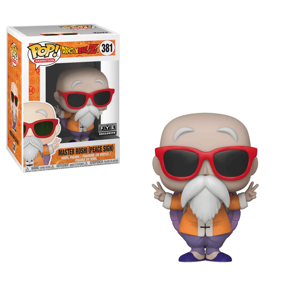 Funko POP! Dragon Ball DBZ S4 - Master Roshi (Peace Sign) 381 (Exclusive) *Na zamówienie