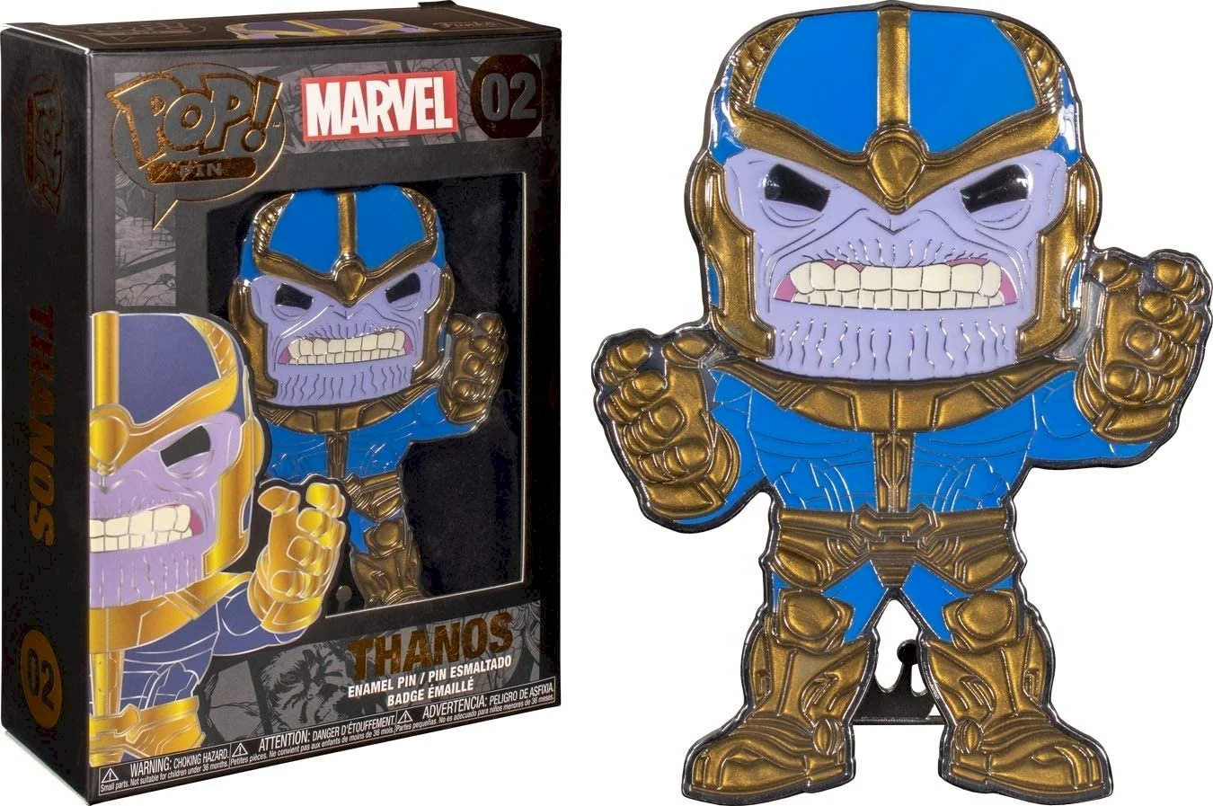 Funko Pin przypinka Marvel: Thanos 02