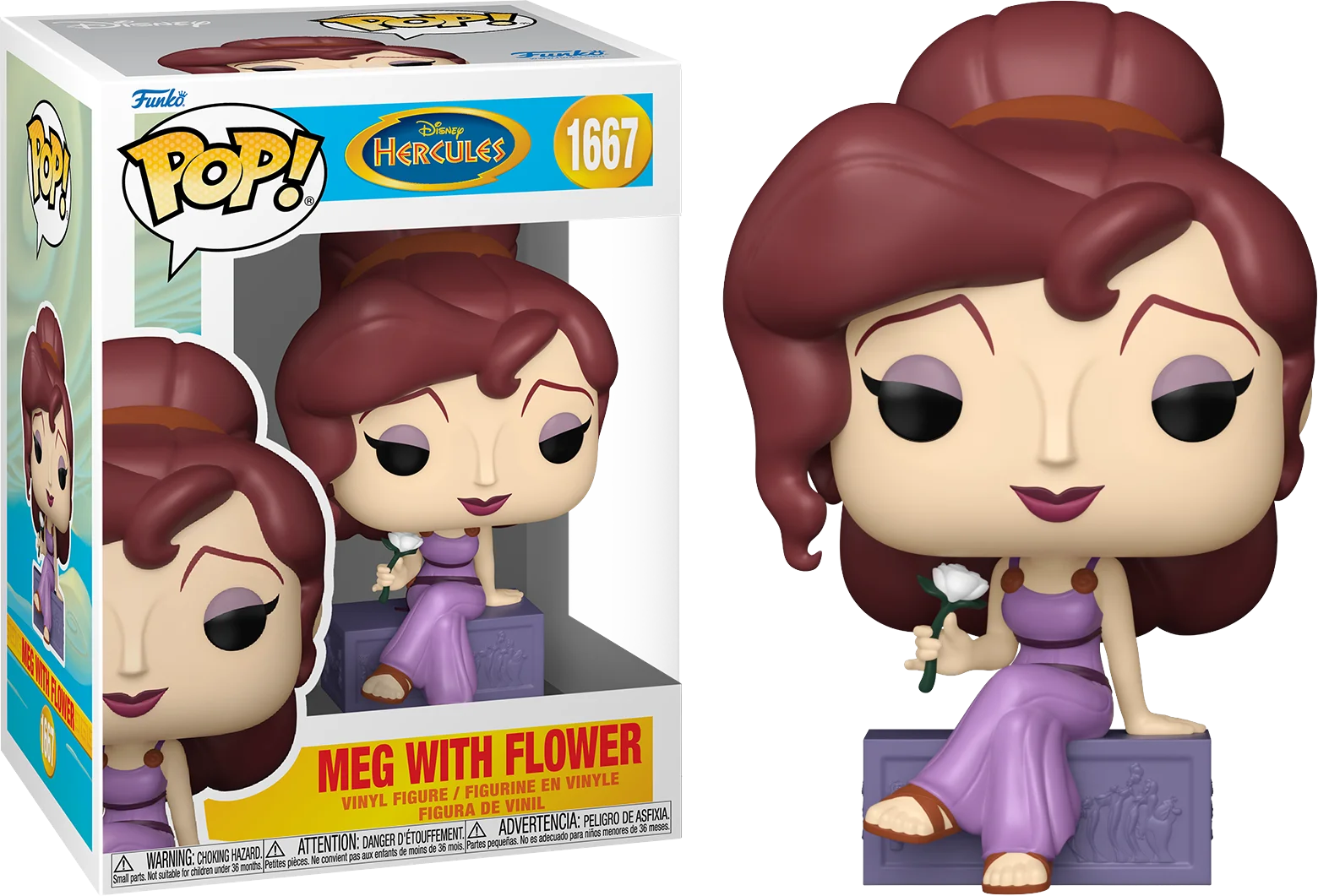 Figurka Funko POP! Hercules (1997) - Meg with Flower #1667