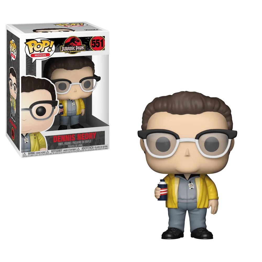 Funko POP! Jurassic Park Dennis Nedry 551 *Na zamówienie
