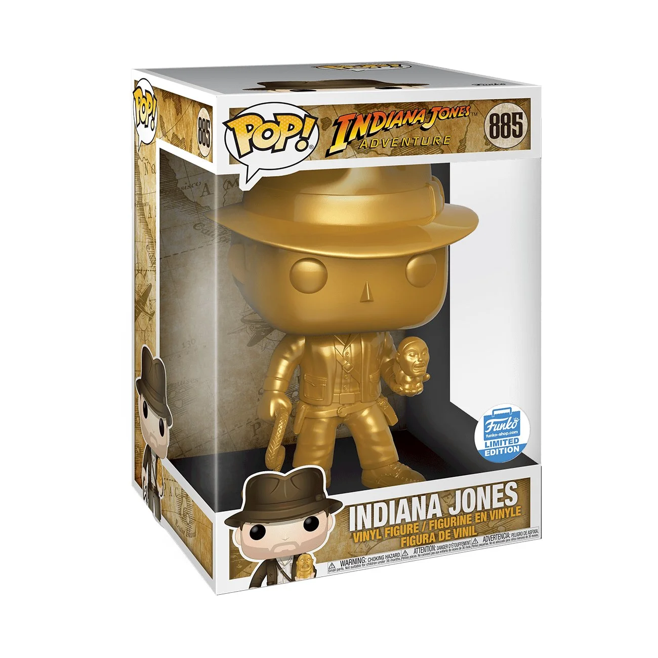 Figurka Funko POP! Indiana Jones Gold Metallic 885