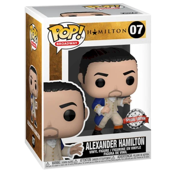 Figurka Funko pop Alexander Hamilton 07 Exc *Na zamówienie – zdjęcie 2