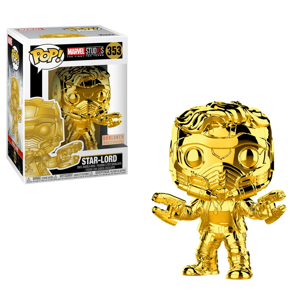 Funko POP! Marvel MS 10 - Star Lord (Chrome) 353 (Exclusive) *Na zamówienie