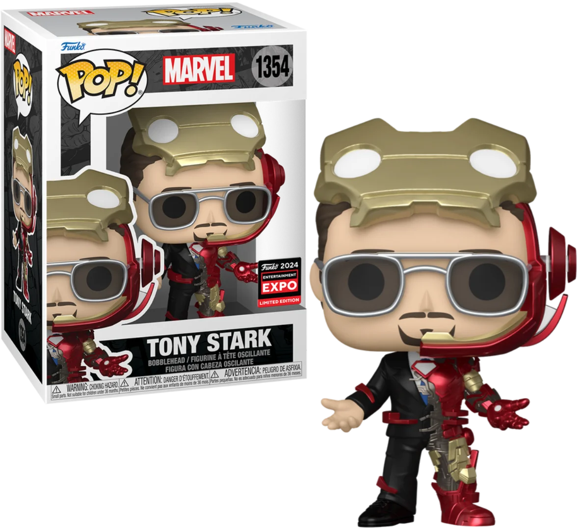 Figurka Funko Pop! Marvel: Tony Stark (2024 Entertainment Expo) #1354* Na zamówienie