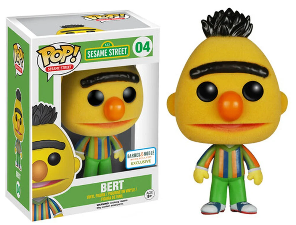 Funko POP! Sesame Street Bert FLOCKED 04 (Flocked) *Na zamówienie