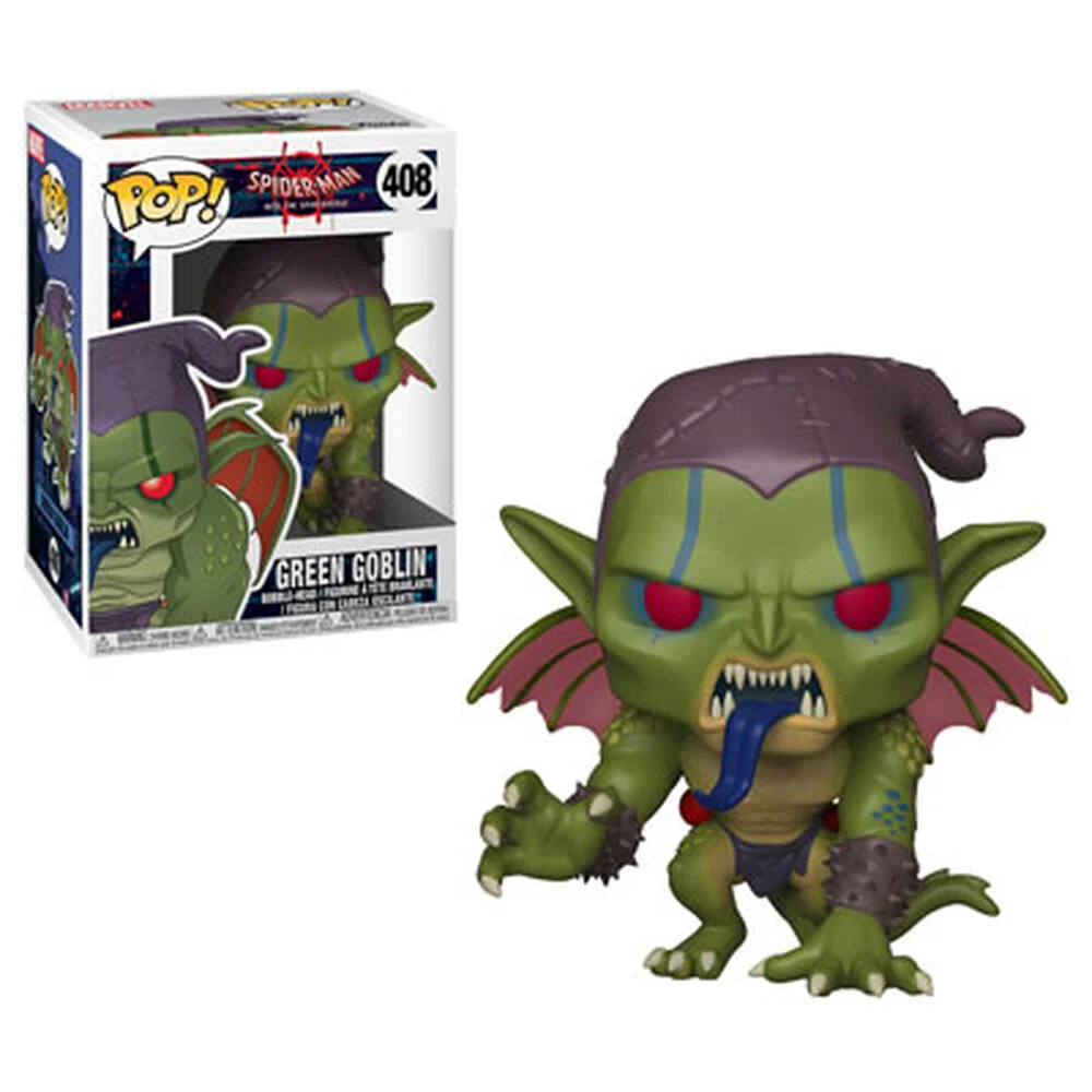 Funko POP! Marvel Spider-Man Into the Spider-Verse Green Goblin #408