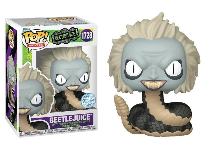 Figurka Funko Pop! Movies: Beetlejuice - Beetlejuice (Snake) (Special Edition) #1728