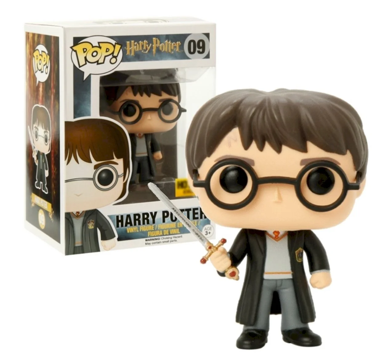 Figurka Funko POP! Harry Potter with Sword of Gryffindor Hot Topic (Brak nalepki) #9 – zdjęcie 2