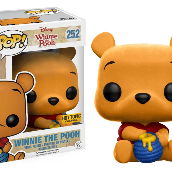 Funko POP! Disney Winnie the Pooh - Seated Pooh (FL) 252 (Flocked) *Na zamówienie