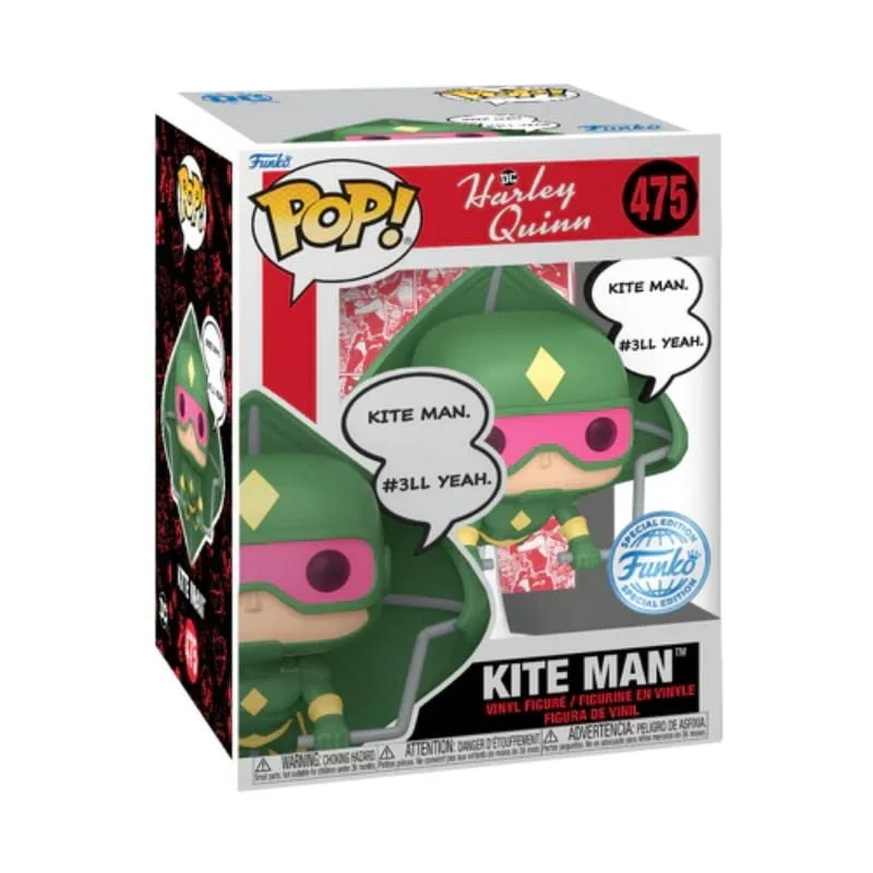Figurka Funko Pop! Deluxe: DC Harley Quinn - Kite Man  Special Edition #475