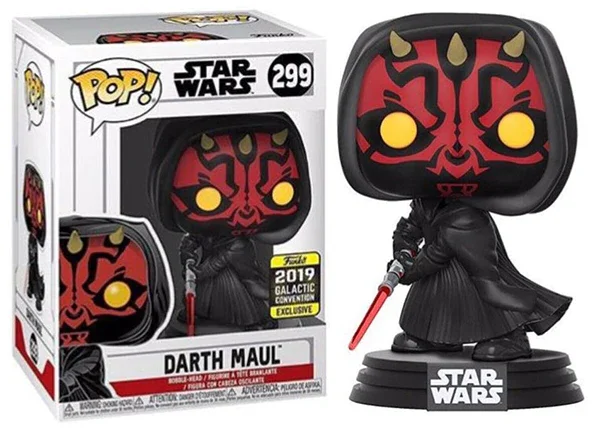 Figurka Funko POP! Star Wars Clone Wars Darth Maul Special Edition #299 – zdjęcie 2