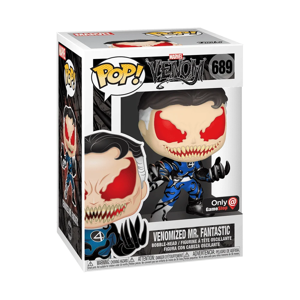 Funko POP! Marvel N4S GSB: Venom/FF- Mr.Fantastic(MT)(POP) 689 (Metallic) *Na zamówienie