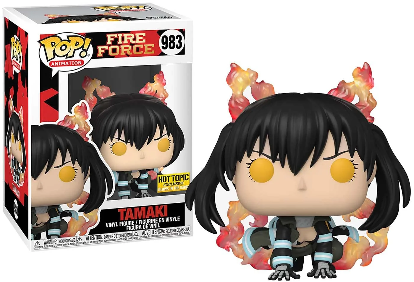 Figurka Funko POP! Fire Force Tamaki with Fire Glow Hottopic Hot Topic #983 *Na zamówienie