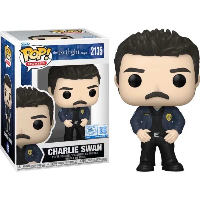 Funko POP! Twilight Saga: Twilight Twilight - Charlie Swan Special Edition #2135