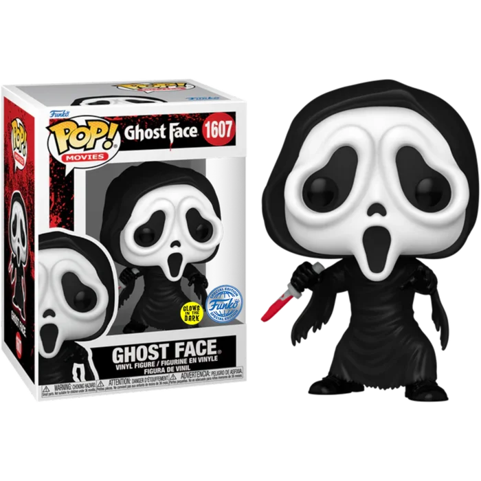 Figurka Funko POP Scream - Ghostface with Knife 1607 Glow Special Edition *Na zamówienie