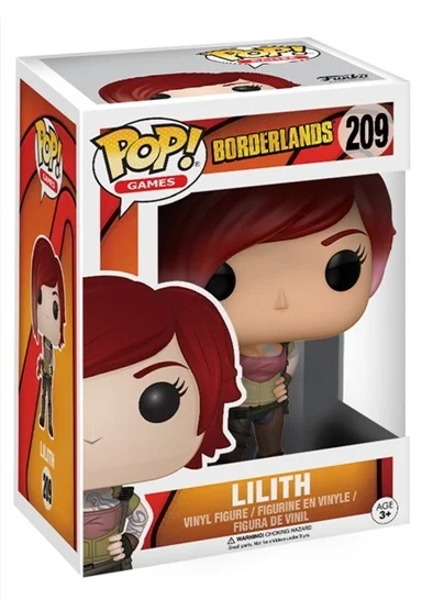 Figurka Funko POP! Borderlands Lilith The Siren 209 (Stan Boxa 8/10) – zdjęcie 2