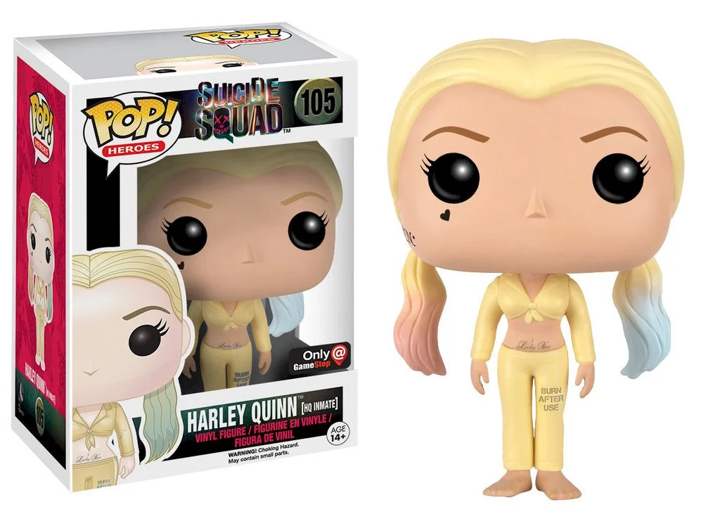 Figurka Funko POP DC Suicide Squad: Harley Quinn[HQ Inmate] 105 GameStop *Na zamówienie