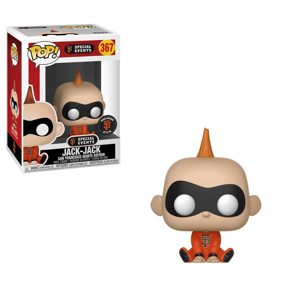 Funko POP! Pixar Incredibles 2 - Jack-Jack (SF Giants) 367 (Exclusive) *Na zamówienie