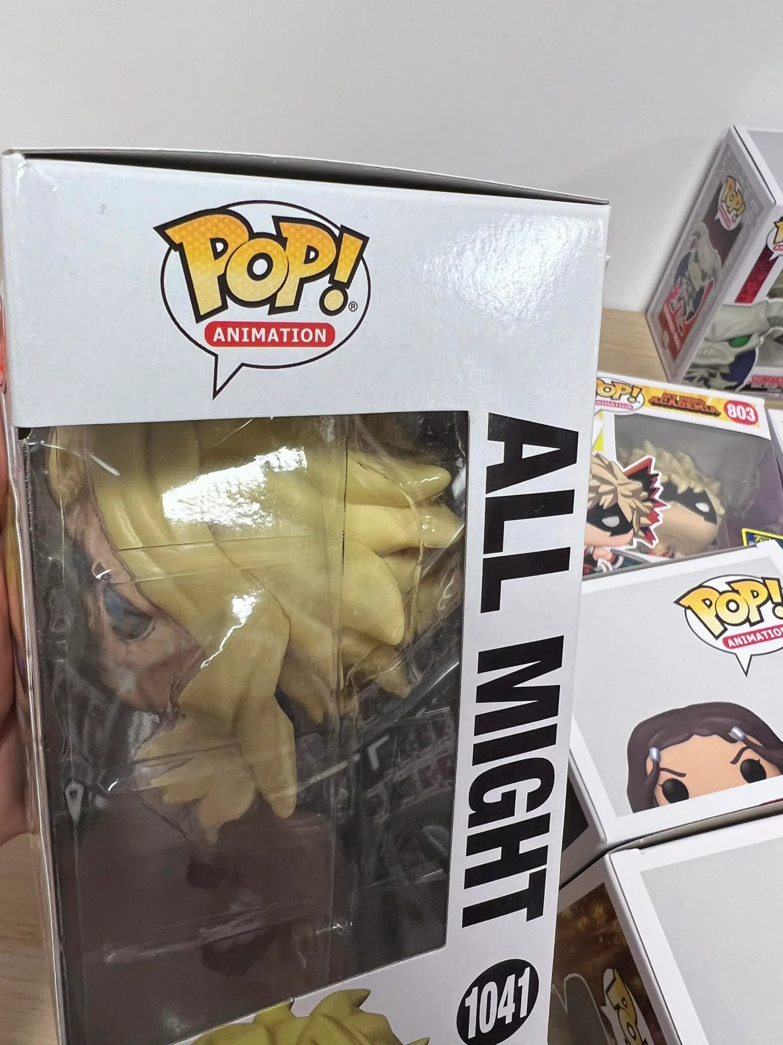 Funko POP! My Hero Academia All Might 2021 Fall Convention Special Edition #1041 *Uszkodzony box