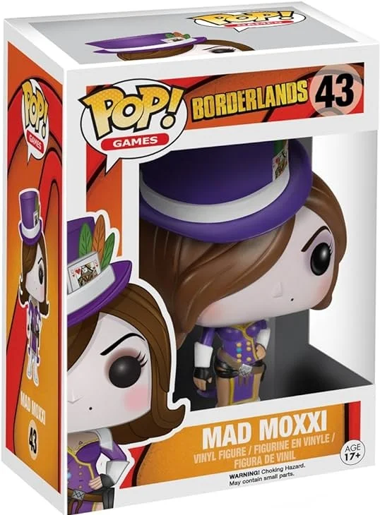 Figurka Funko POP! Borderlands Mad Moxxi 43 (purple) (Stan Boxa 8/10) – zdjęcie 2