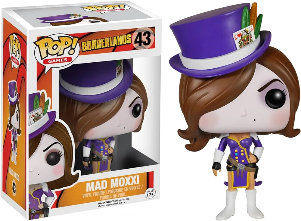 Figurka Funko POP! Borderlands Mad Moxxi 43 (purple) (Stan Boxa 8/10)