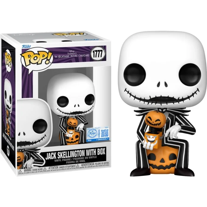 Funko POP! The Nightmare Before Christmas - Jack Skellington with Box Special Edition #1777