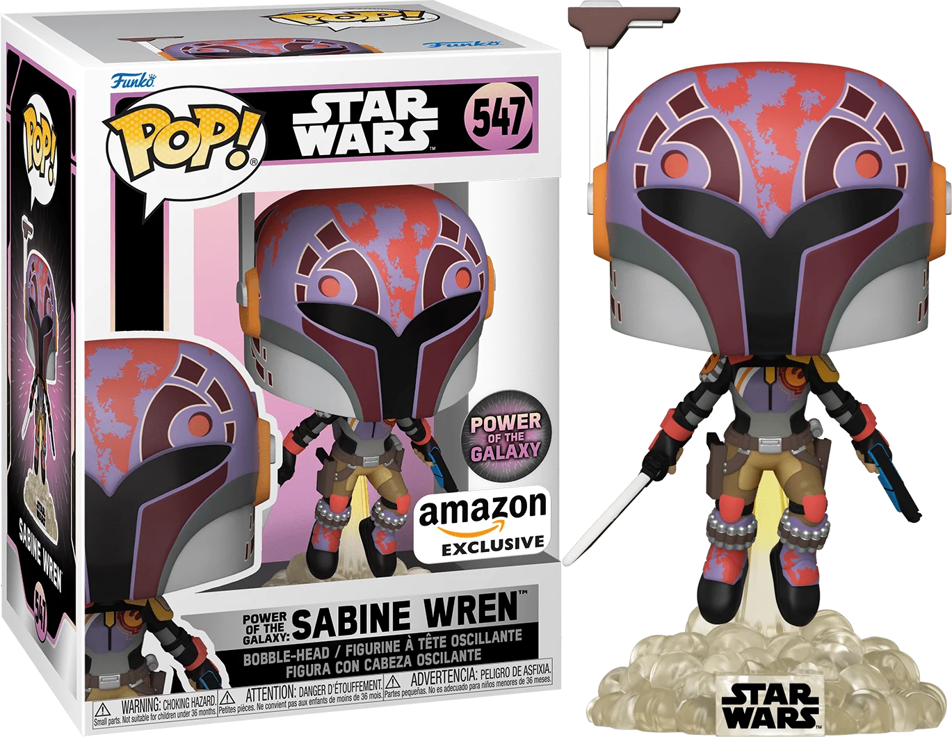 Figurka Funko Pop! Star Wars: Sabine Wren [Power Of The Galaxy] (Amazon) #547* Na zamówienie