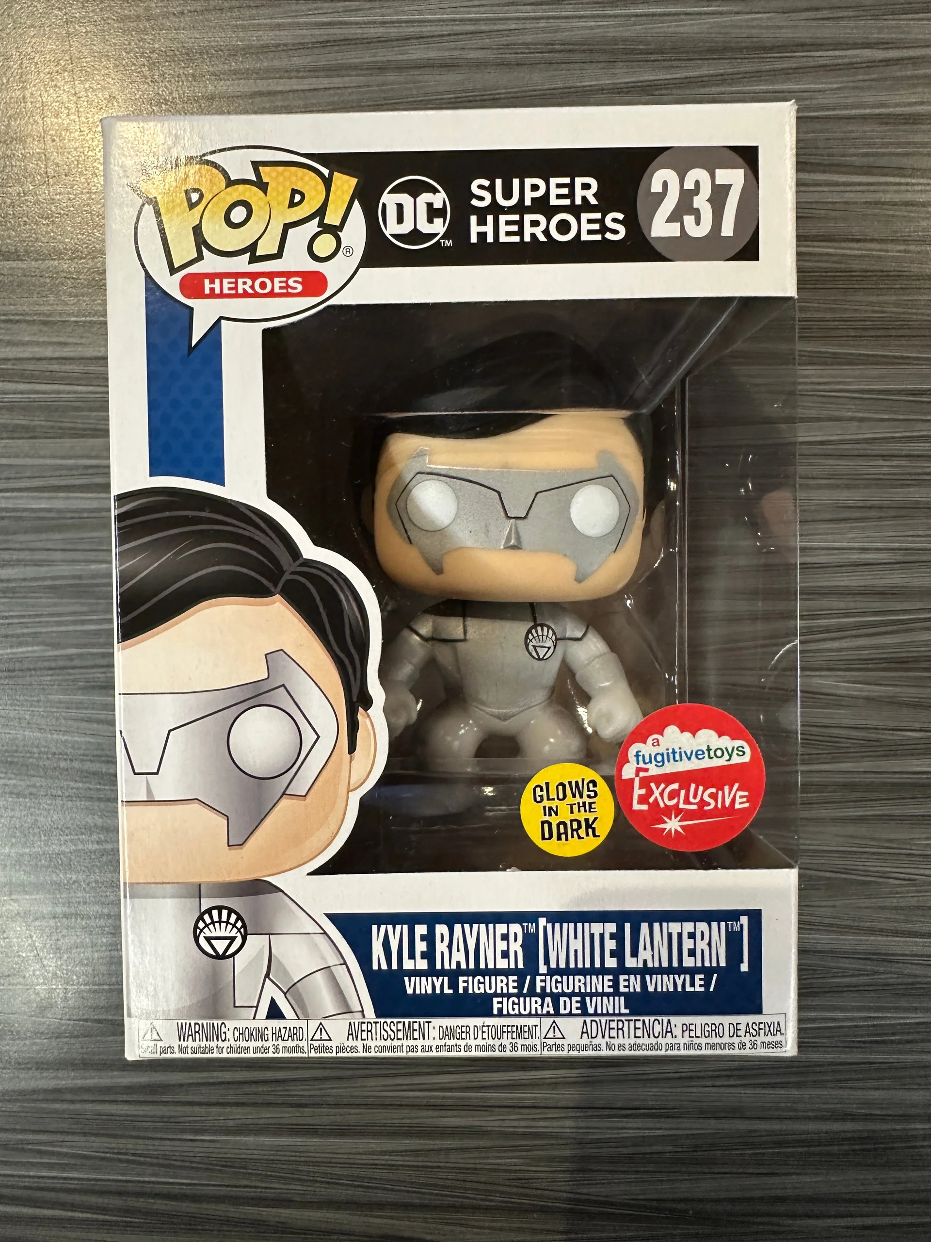 Figurka Funko POP! Heroes Super Heroes - Kyle Rayner White Lantern Glow (Fugitive Toys) Special Edition #237 *Na zamówienie – zdjęcie 2
